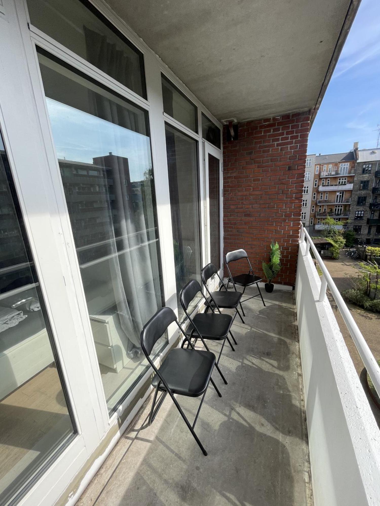 Central Copenhagen Apt With Balcony, Free Parking W Elevator Exteriér fotografie